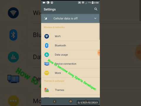 How to enable developer mode.