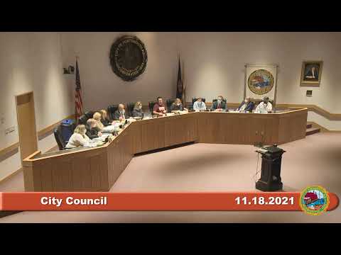 11.18.2021 City Council Special Meeting