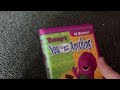 Barney You Can Be Anything 2002 VHS Review