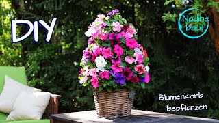 Blumenkübeln - Pflanzkübeln bepflanzen - Deko für Balkon, Terrasse und Garten selber machen
