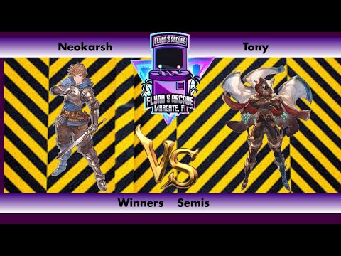 Flynn's Arcade 084 Winners Semis - Neokarsh (Gran) Vs Tony (Seox) Granblue Fantasy Versus Tournament