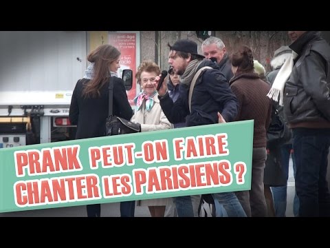 Pranque : faire chanter les parisiens (feat Kemar) / Asking people to finish french songs Prank
