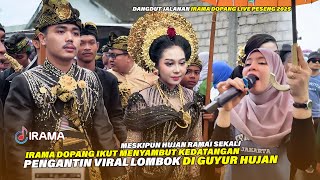 Download lagu Momen Di Guyur Hujan Lebat Saat Sambut Pengantin Viral Di Peseng Lombok Bersama Irama Dopang 2025 mp3