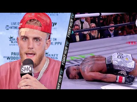 JAKE PAUL DETAILS BRUTAL KO OF TYRON WOODLEY | FULL PAUL VS WOODLEY 2 POST FIGHT PRESS CONFERENCE
