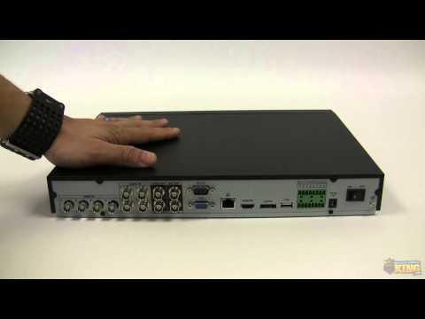 4 Channel 1080p HD-SDI Mini Security DVR Unboxing - DVR-HD4120M