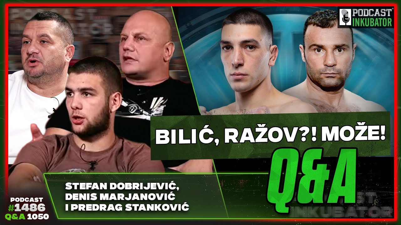 Podcast Inkubator #1486 Q&A 1050 - Stefan Dobrijević, Denis Marjanović i Predrag Stanković