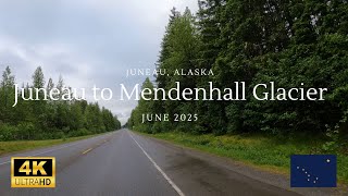 Juneau Alaska Drive June 19th 2025 4k at 30fps