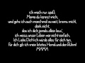 Bushido - Nur für Dich (Mama) (Lyrics) 