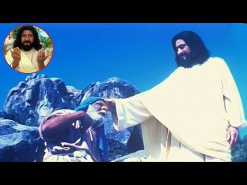 Santhi Sandesam Christmas Scene _Jesus Helping To Poor People_Super Star krishna_Jesus Devotional