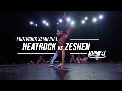 Heatrock vs Zeshen // Semifinals Footwork Battle // .stance // Massive Monkees 2019