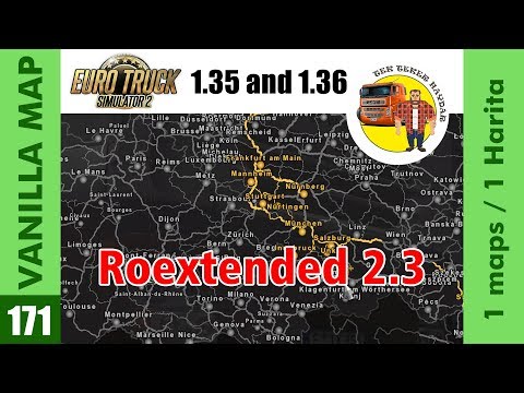 ETS2 1.35 and ETS2 1.36 - Roextended 2.3
