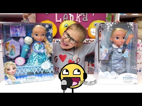 Elsa Z Mikrofonem I Nowa śpiewająca Elsa Hejka Tu Lenka Yeuquacom
