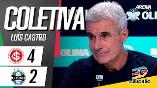 COLETIVA LUÍS CASTRO | AO VIVO | Internacional x Grêmio - Gaúchão 2026