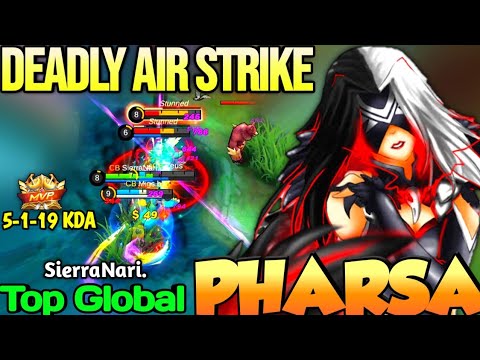 PHARSA BEST BUILD IN 2021 | TOP GLOBAL PHARSA SierraNari. - MOBILE LEGENDS