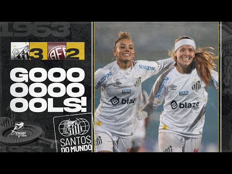 SANTOS 3 X 2 FERROVIÁRIA | GOLS | PAULISTÃO FEMININO (08/06/23)