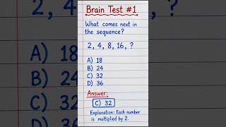 Brain Test #1 | Can You Solve This? 🧠