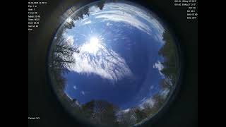 2026-04-06 All sky camera capture from Poiana Rusca Mountains, Romania