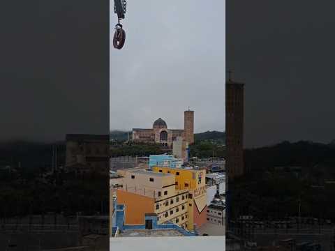 Visão da Basílica Aparecida SP Brasil.