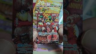 la Carte Luffy 29 ème anniversaire !! #fyp #pourtoi #onepiececardgame #onepiece #luffy #tcg