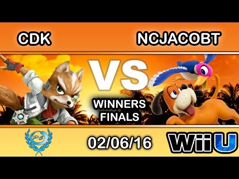 Peoples Champ - A2 | CharlieDaKing (Fox) Vs. SCB | NCJacobT (Duck Hunt) Winners Finals - Smash Wii U