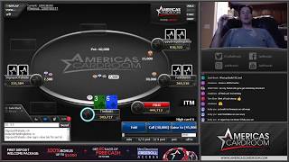 $22 8 max FINAL TABLE $12,500 MTT on ACR!