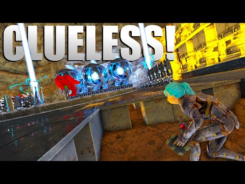 SNEAKING INTO THE ALPHAS CENTER BASE! - ARK PVP - ARK Survival Evolved