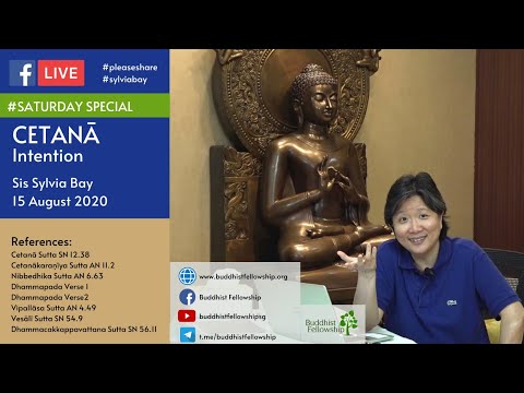 Cetanā – Intention SN 12 38 & AN 11 2 by Sylvia Bay - 20200815