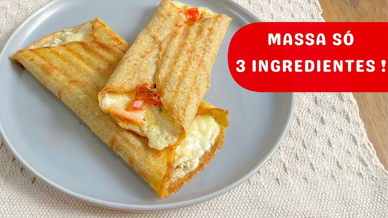 Delicioso Café da Manhã Pronto em 5 min ! SUBSTITUA O PÃO! Sem Trigo, Rico em Proteínas e Fibras