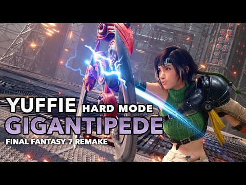 Yuffie Solo Gigantipede No Limit No Magic Hard Mode (Steel Reaper)