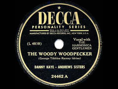 1948 HITS ARCHIVE: Woody Woodpecker - Danny Kaye & Andrews Sisters