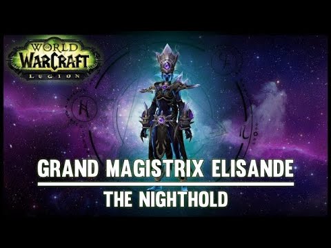Grand Magistrix Elisande in Nighthold Heroic, Guardian Druid POV - FELSONG