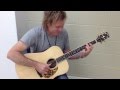 Peter Mayer plays "In My Life" on Trigg Acoustic in - Birmingham