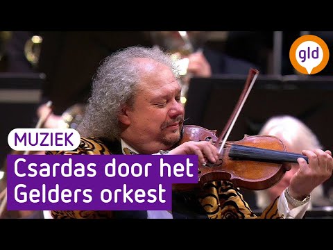 Czardas door het Gelders Orkest, Roby Lakatos en Dimiter Tchernookov (concertmeester)