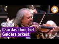 Czardas door het Gelders Orkest, Roby Lakatos en Dimiter Tchernookov (concertmeester)