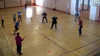 Read & React 4 – explanation of Post positions, the cutting player goes to specific positions on the court. Next addon (Laker cut).