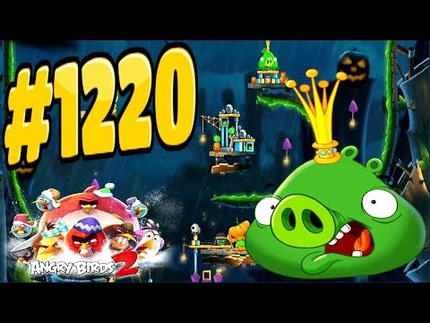 Angry Birds 2-Bamboo Forest Hog Warts King Pig Level-1220 Three Star Walkthrough
