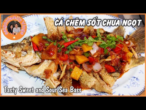Cá chiên sốt chua ngọt