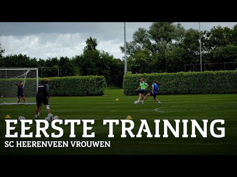 Ook sc Heerenveen Vrouwen weer begonnen: "Het sfeertje op de eerste dag was hartstikke goed"