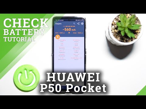 How to Check Battery Health on HUAWEI P50 Pocket | Ampere App