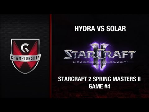 Hydra vs Solar - GC's 2015 SC2 Spring Masters II (Game #4)