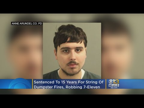 Man Sentenced To 15 Years For String Of Dumpster Fires, Robbing 7-Eleven At Knifepoint