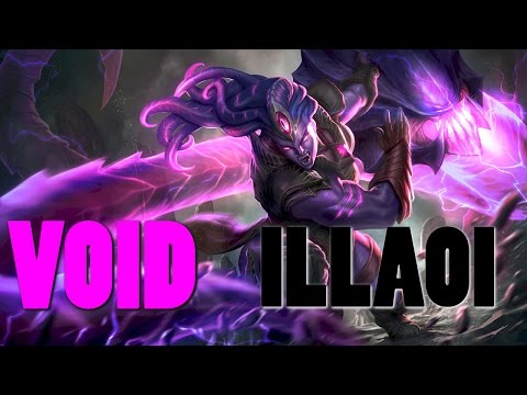 League of Legends New Void Illaoi Skin