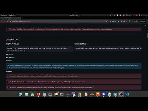 AI Contract Analyzer Demo – Built for Construction & Legal Teams | Stella AI