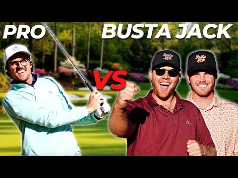 Can Two SCRATCH Golfers Beat A Pro? Playing AUGUSTA'S Best Public Course!