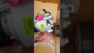 how to replace ac compressor on Mitsubishi lancer 2010