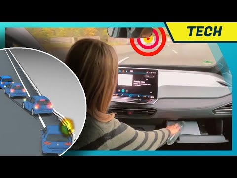 Multikollisionsbremse ausprobiert: Notbremsung nach Crash im VW ID.3 | Rettung durch Feuerwehr