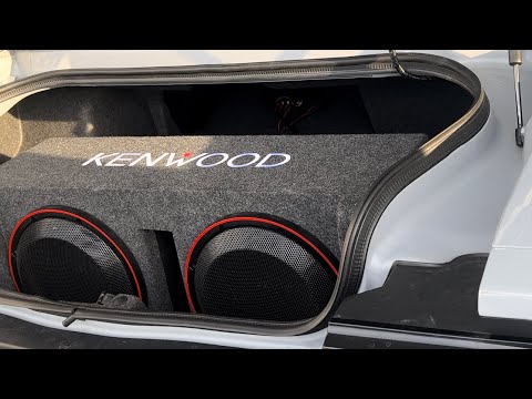 I INSTALLED TWO 12 INCH KENWOOD SUBWOOFERS IN MY R/T CHALLENGER ‼️