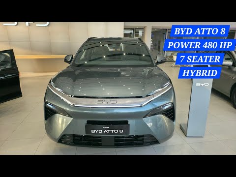 2026 BYD ATTO 8 Hybrid 7 seater SUV full review