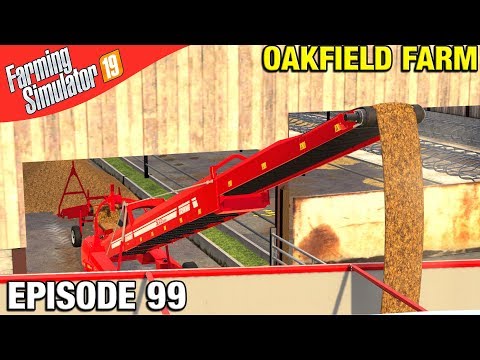 CONVEYOR MANURE MOVING Farming Simulator 19 Timelapse - Oakfield Farm Seasons FS19 Episode 99