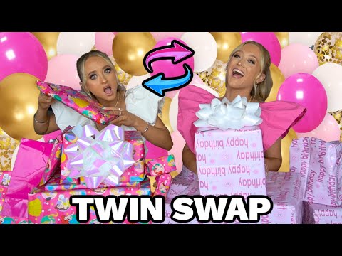 HUGE TWIN SWAP BIRTHDAY GIFTS!!!